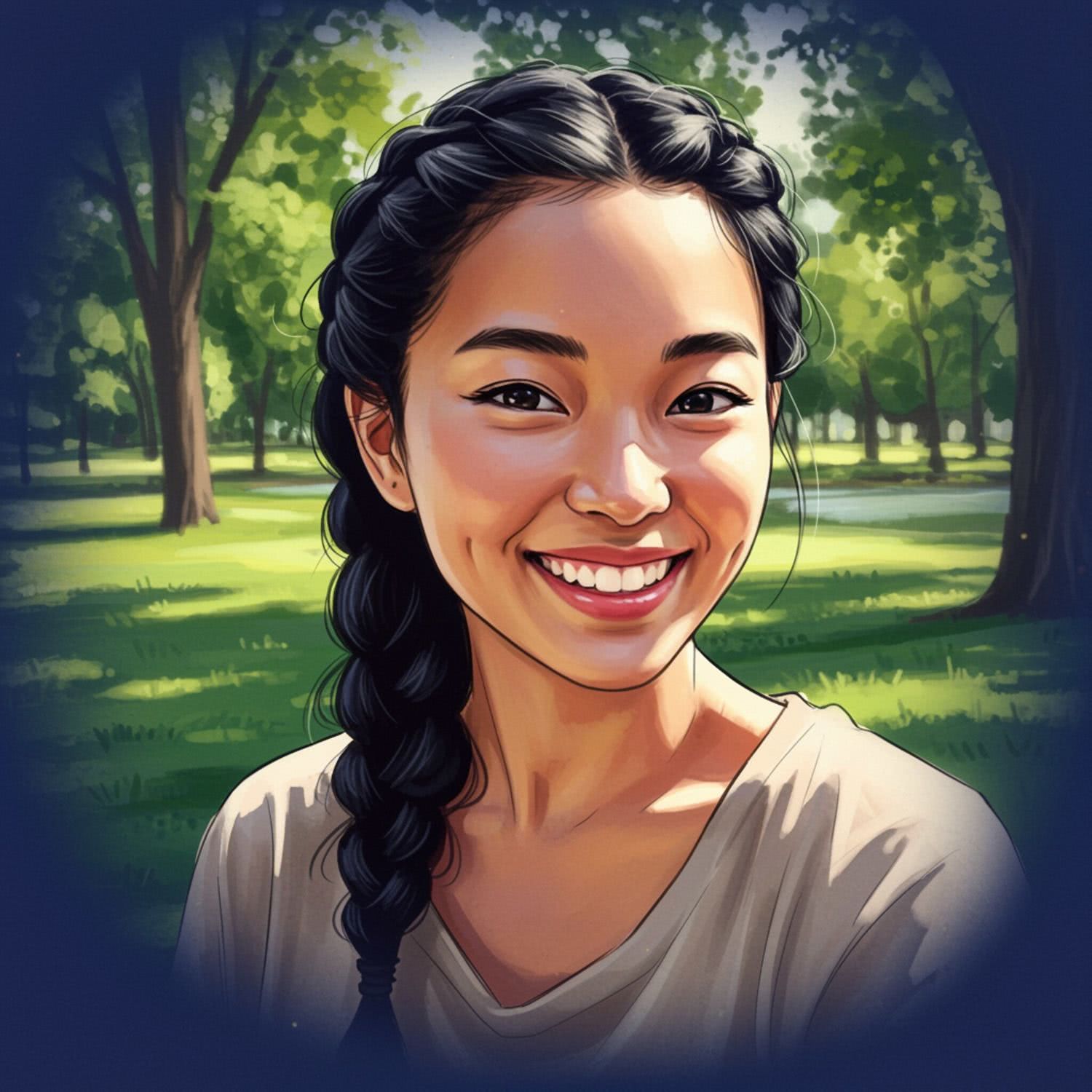 Czarne włosy – Warkocz francuski, praktyczny i piękny na co dzień