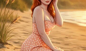 Magia pastelowej sukienki strapless – idealna na letnie dni