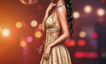Glamorous party dress – sekret zmysłowej elegancji