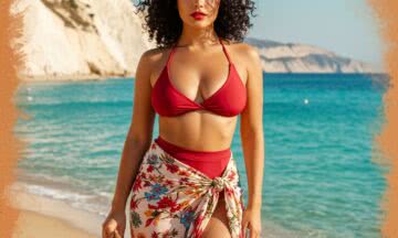 Dwuczęściowe bikini z wysokim stanem – Podkreśl talię w stylu retro
