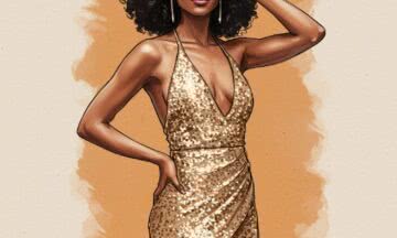 Glamorous party dress – sekret zmysłowej elegancji