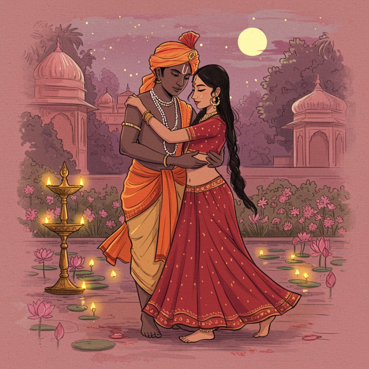Tajemnice Namiętnych Ogrodów w XVII-wiecznych Indiach