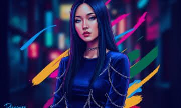 Aiko w szafirowym welurze – jak BDSM staje się modowym manifestem