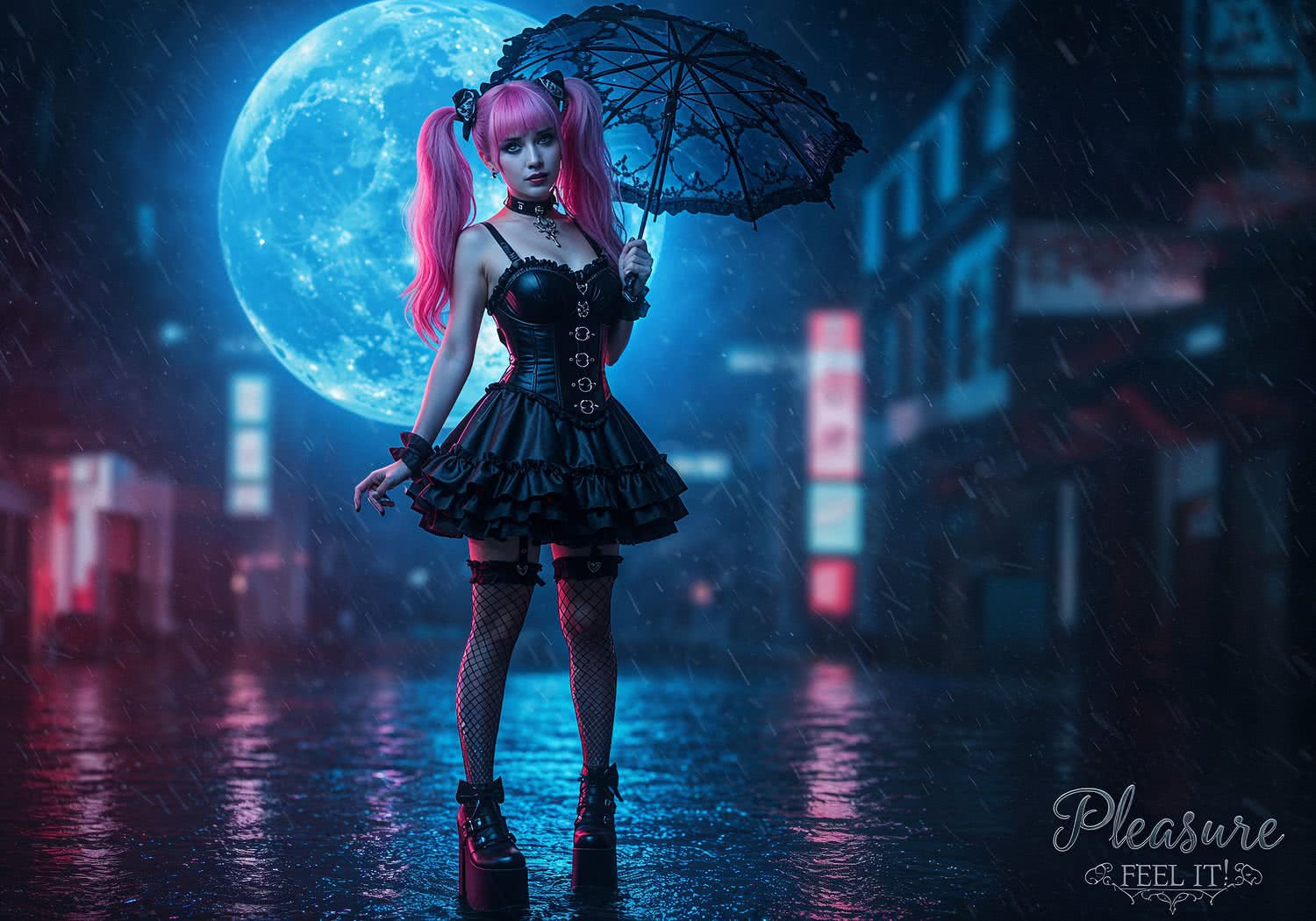 Yumi w mrocznym blasku – japońska goth lolita, która ożywia kontrasty