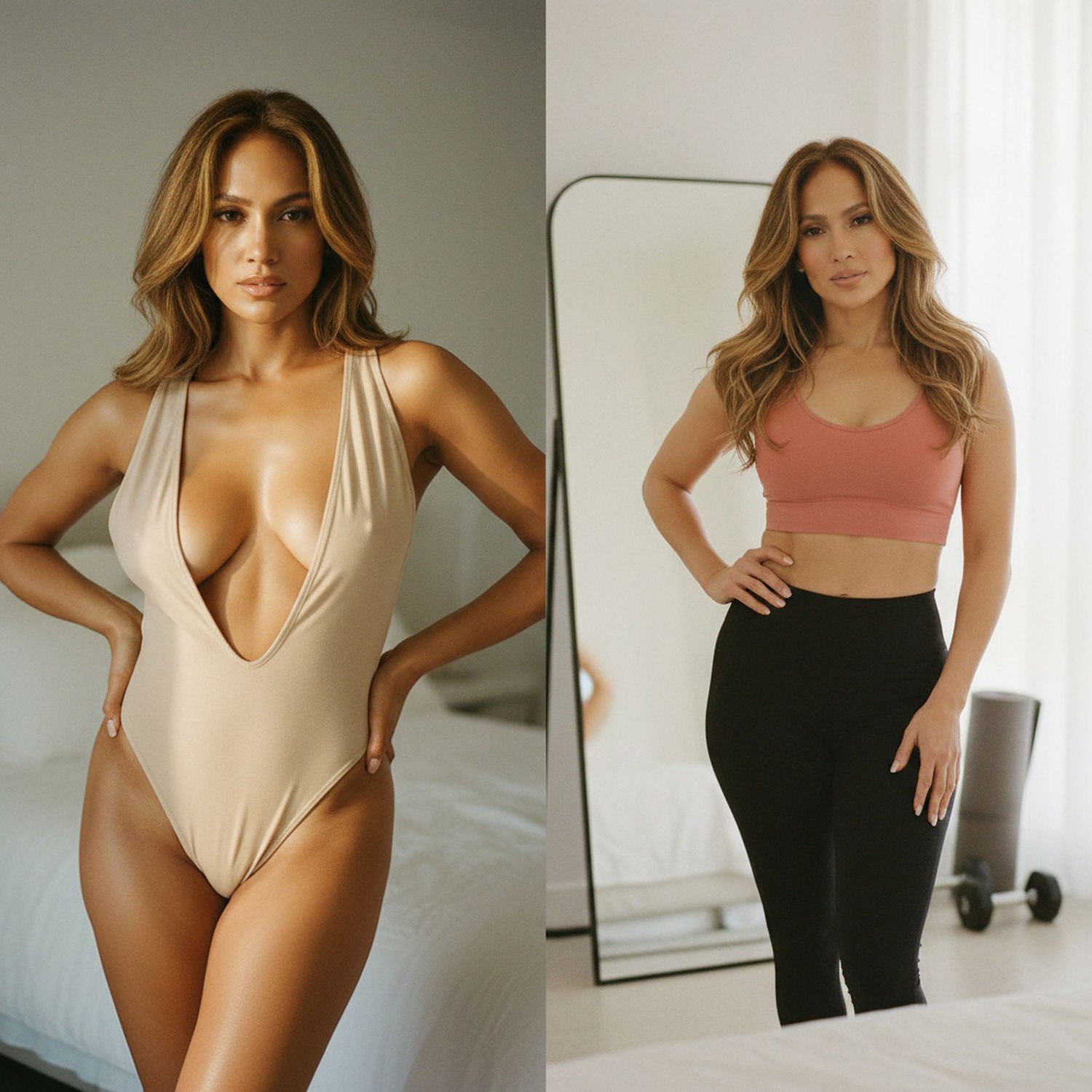 Sztuka autoprezentacji à la Jennifer Lopez – eksponowanie wypracowanej sylwetki jako gra wstępna