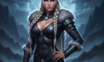 Berserkerka z mroźnej Północy – nordycka siła w futrze i skórze